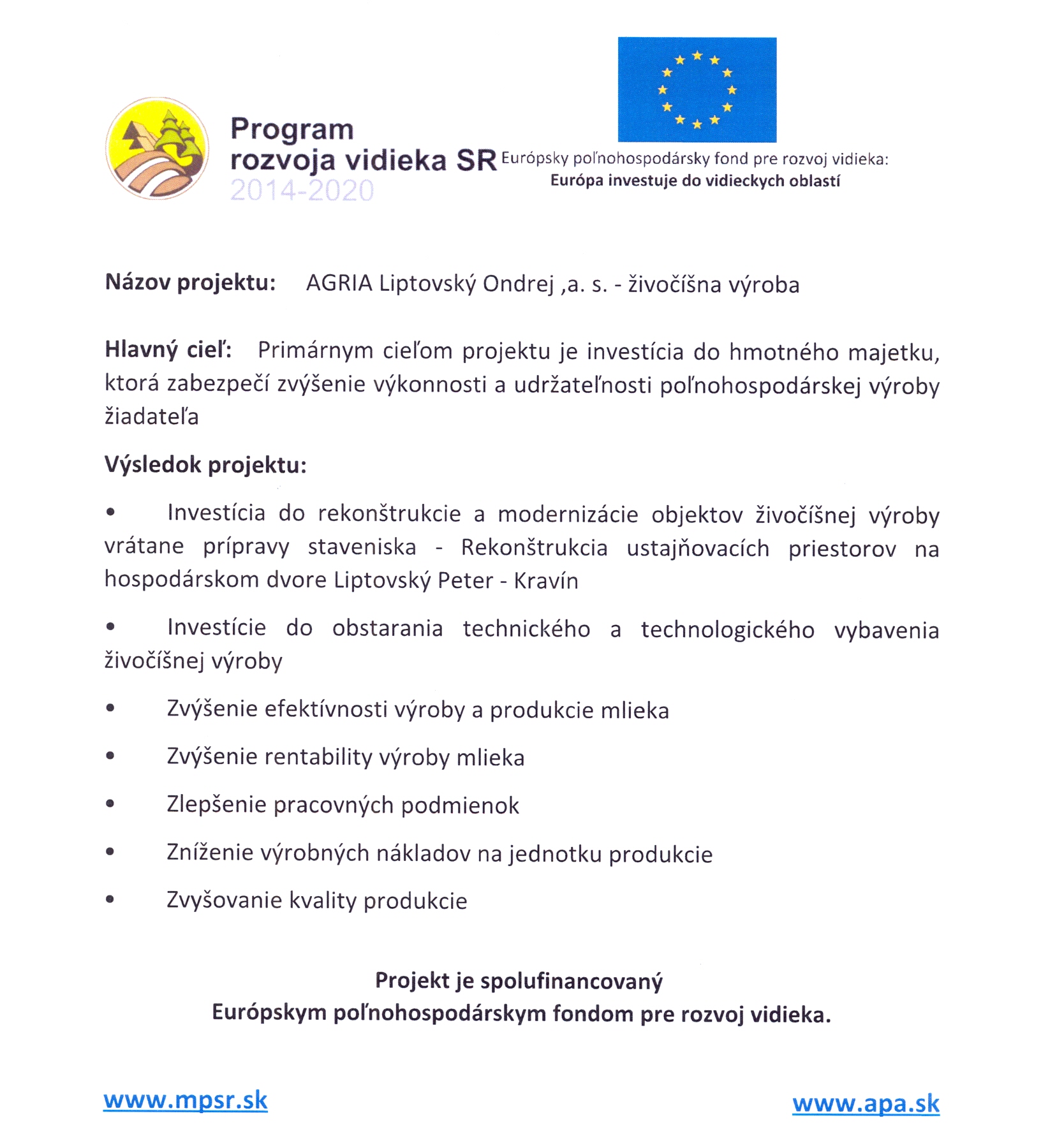 Program rozvoja vidieka